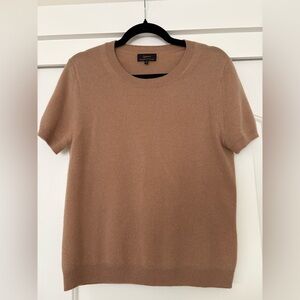 Quince Tan Crew Neck Sweater